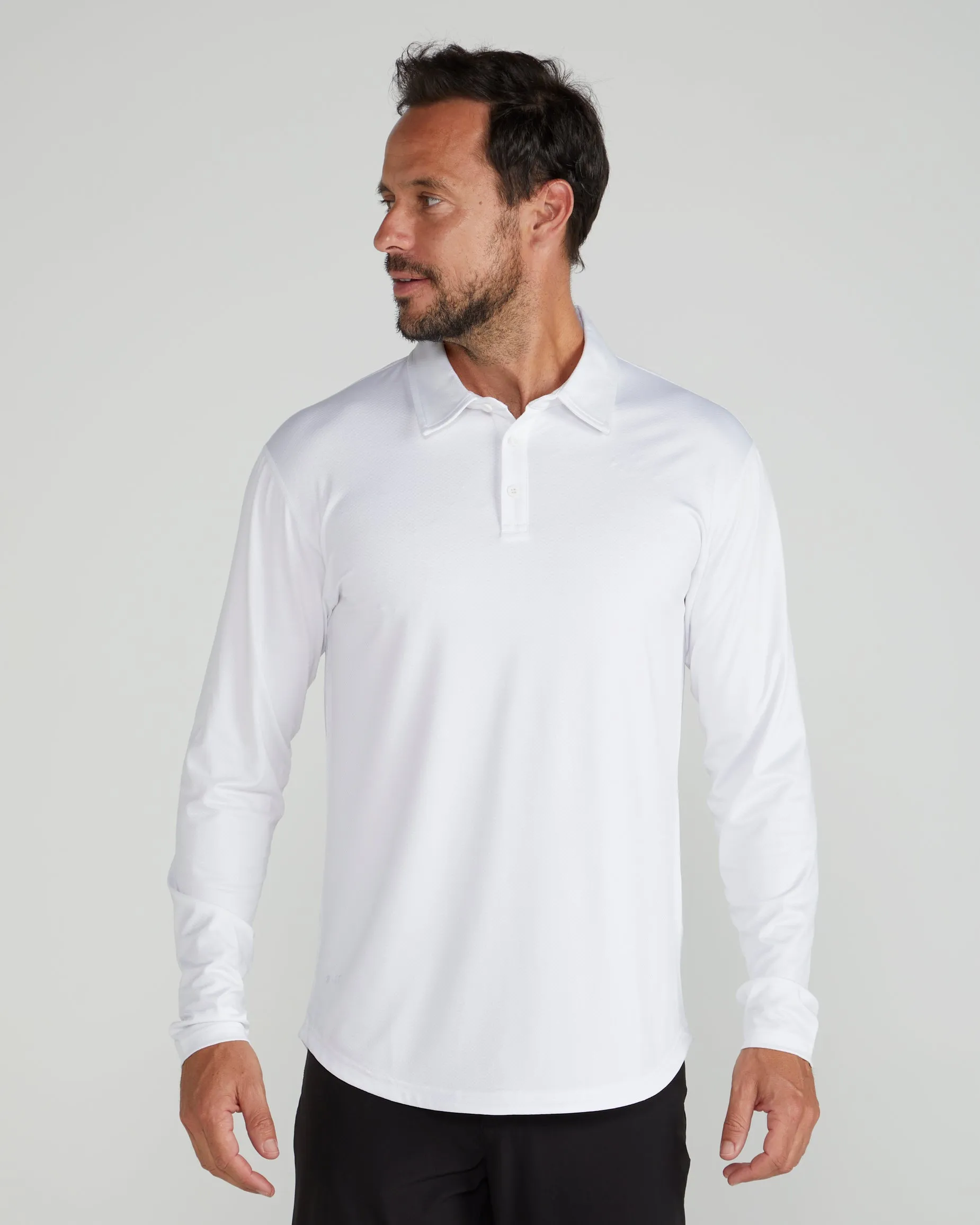 Performance  Long Sleeve Polo