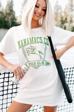 "NanaMacs Co. Polo Club" Graphic - Multiple Shirt Options (White) - Print On Demand