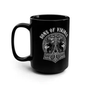 Raven Mjolnir Coffee Mug