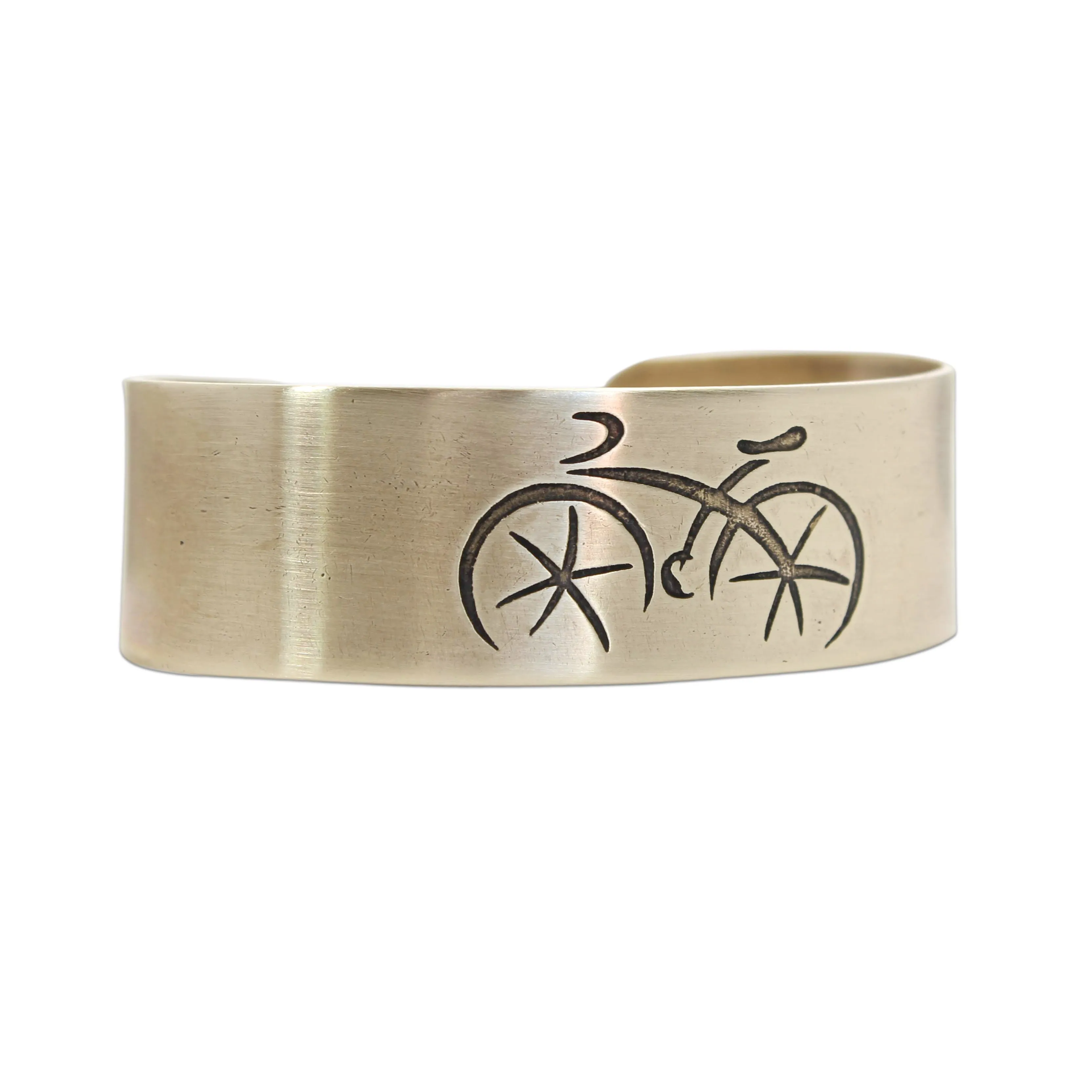 Ride Bicycle Cuff Bracelet