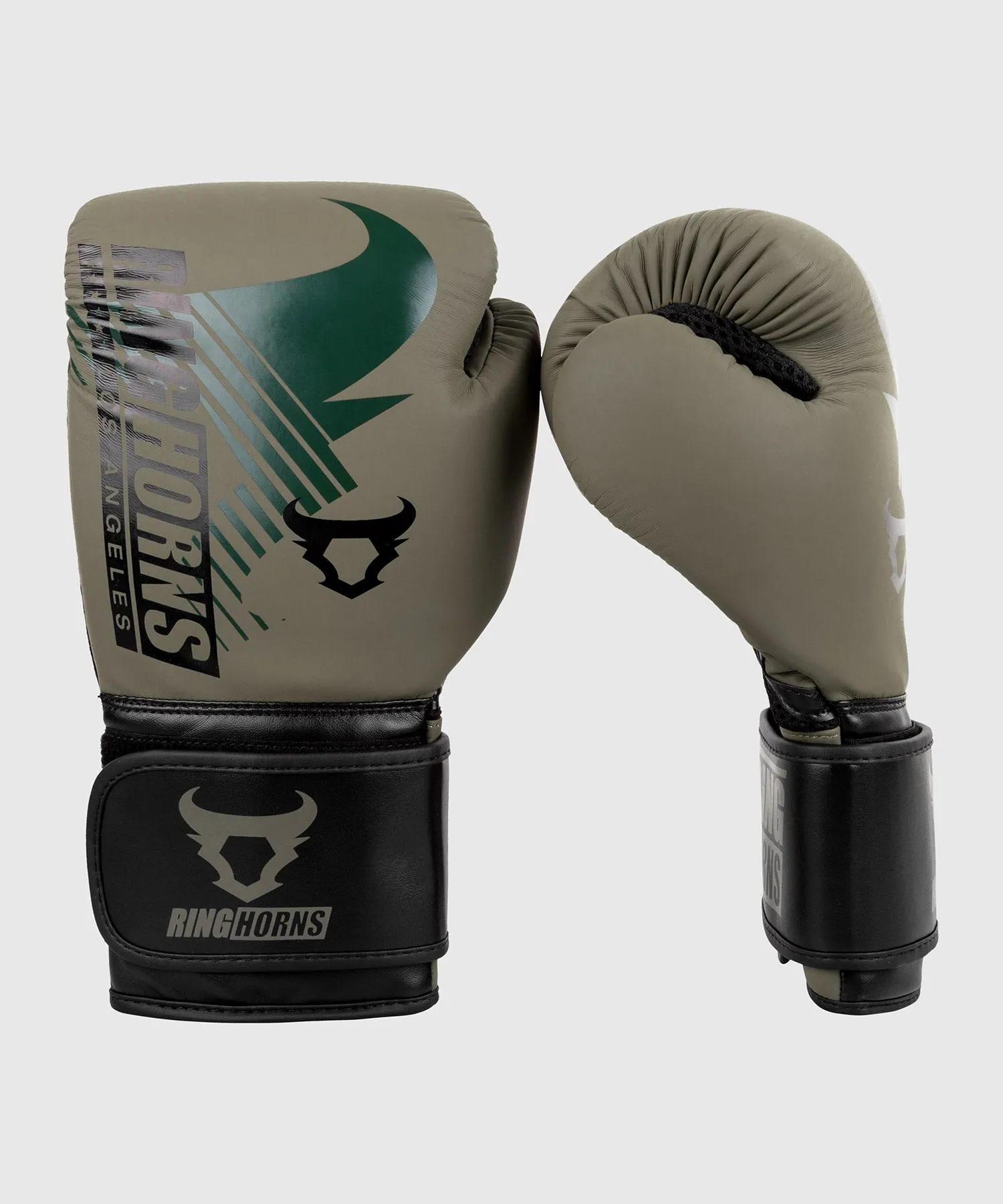 Ringhorns Charger MX Boxing Gloves - Khaki/Black