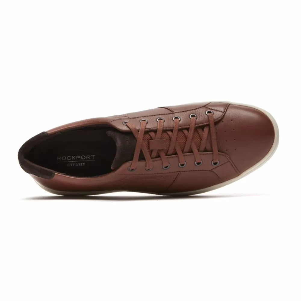 Rockport Men JARVIS LACE TO TOE COGNAC