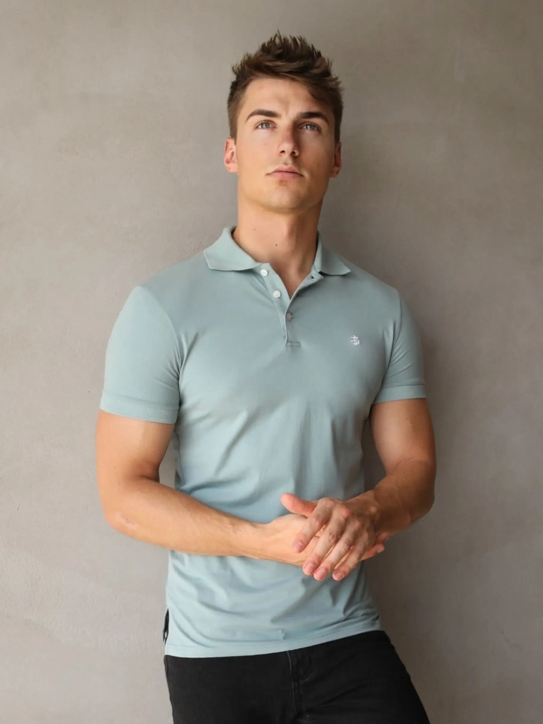 Ryton Soft Polo - Mint Green