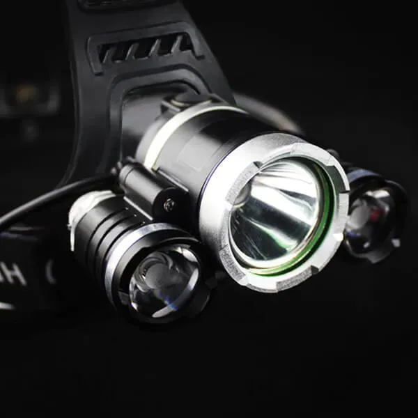 SA-HLX3 High Power 4-Mode LED Waterproof Headlamp Kit