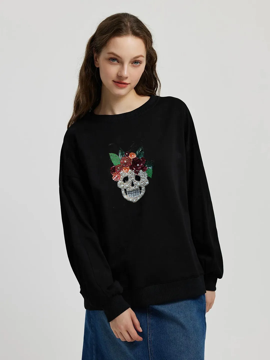 Sequinned Sweatshirt