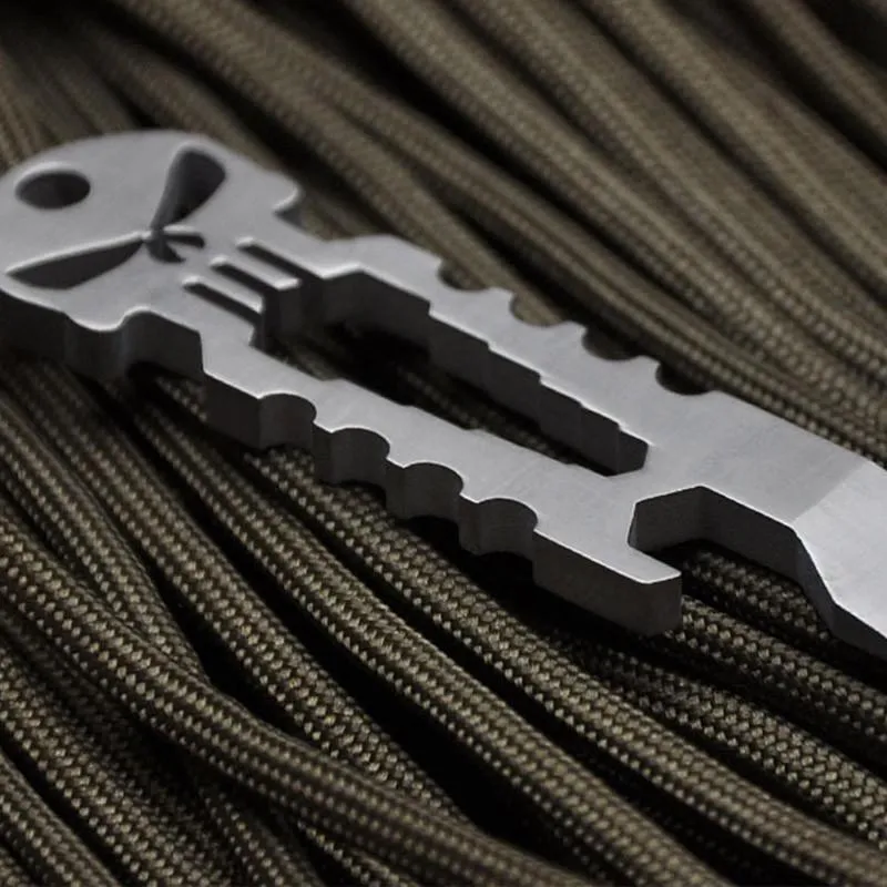 Skull Keychain EDC Multi-Tool