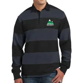 Sport-Tek Classic Long Sleeve Rugby Polo - Mountain