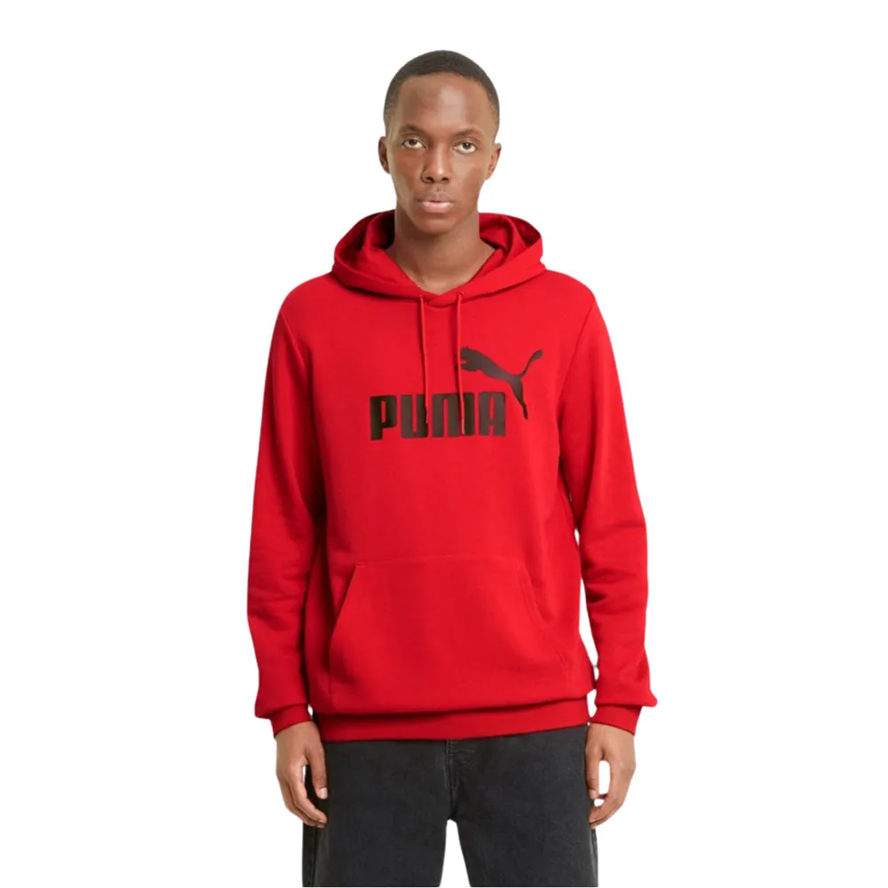 Sudadera con Gorro Puma para Hombre Ess Big Logo Hoodie Tr Rojp