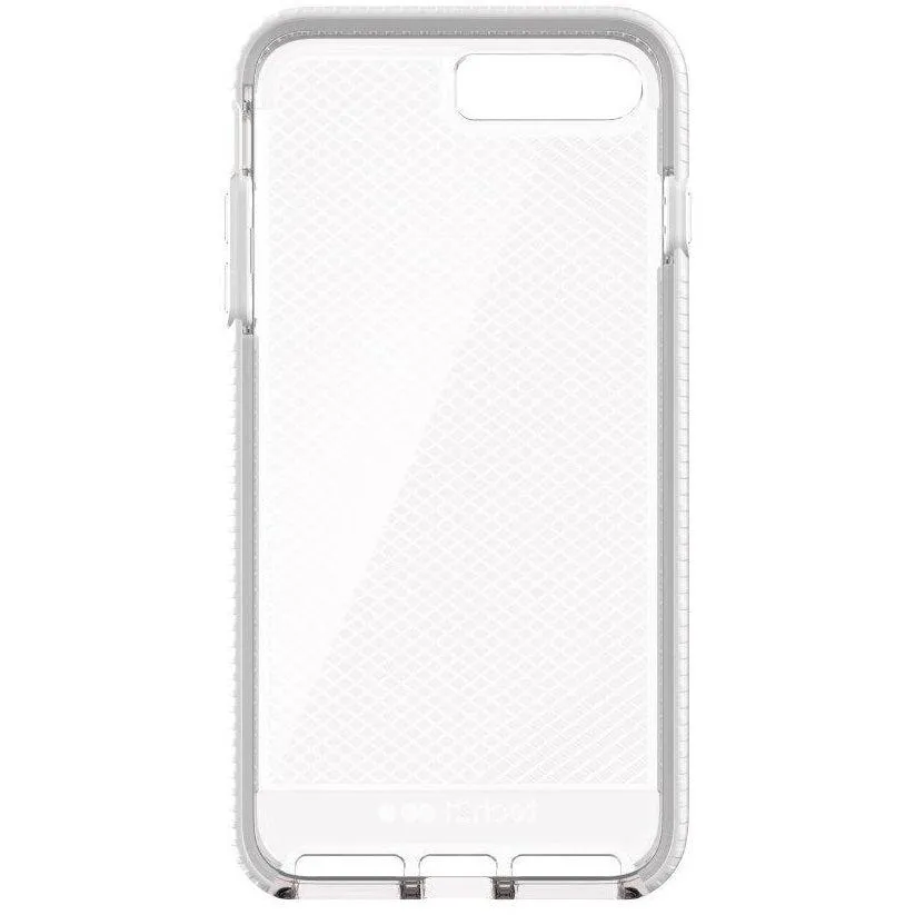 Tech21 Evo Check Cover for Apple iPhone 7/8 Plus Cover - Clear/White