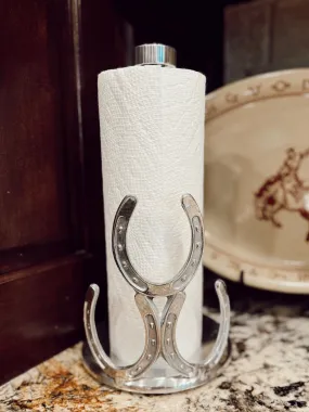 The Horseshoe Paper Towel Holder