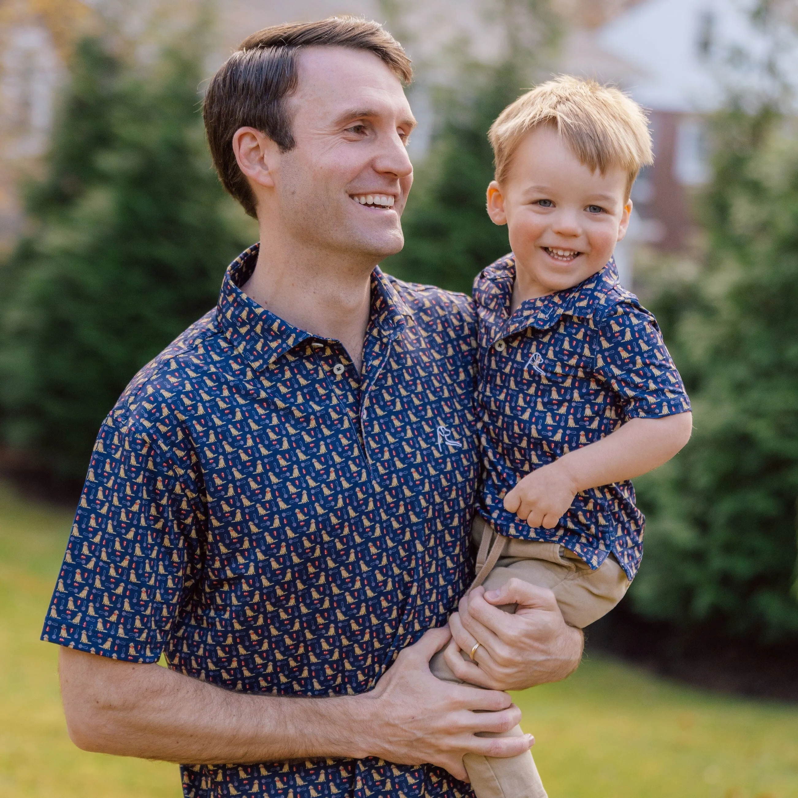 The Lil' Golden | Performance Polo | The Golden - Admiral Navy