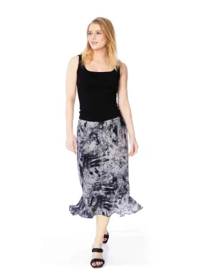 Tianello "Very Tiki" Washable Silk "Tulip" Skirt