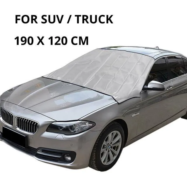 Universal Car Front Windshield Cover Auto Sunshade Snow Ice Protection