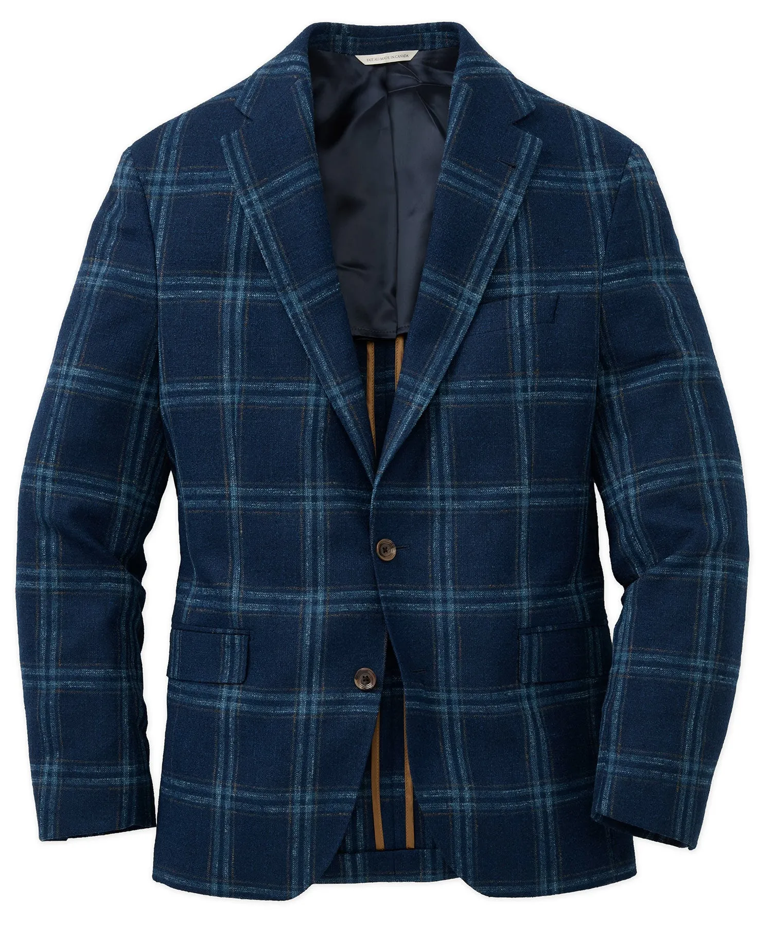 Windowpane Check Sport Coat