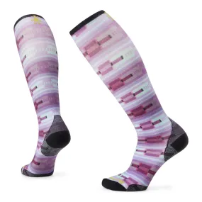 Womens Ski Zero Cushion Flirt with Me Print Socks